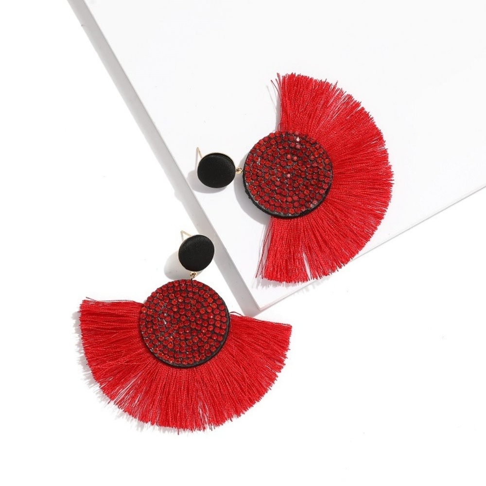 Bohemian Statement Tassel earrings